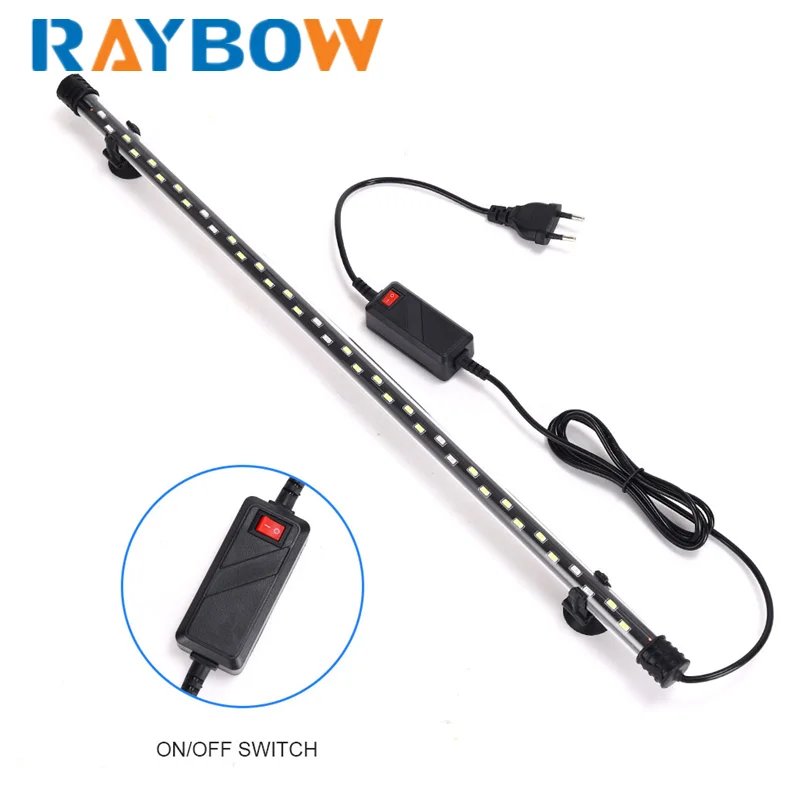 RAYBOW 4W 6W 8W 10W wrgb full spectrum suitable aquatic plants growth dragon fish jellyfish aquarium supplies light bar