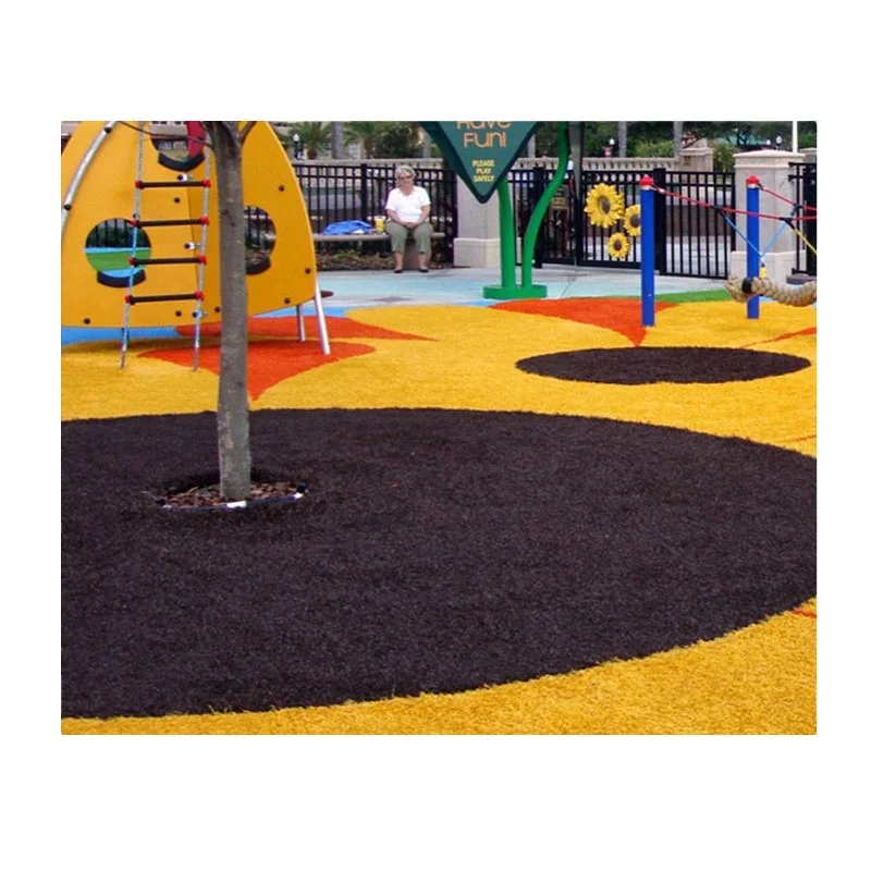 Safety Friendly EPDM Rubber Wetpour Playgrounds