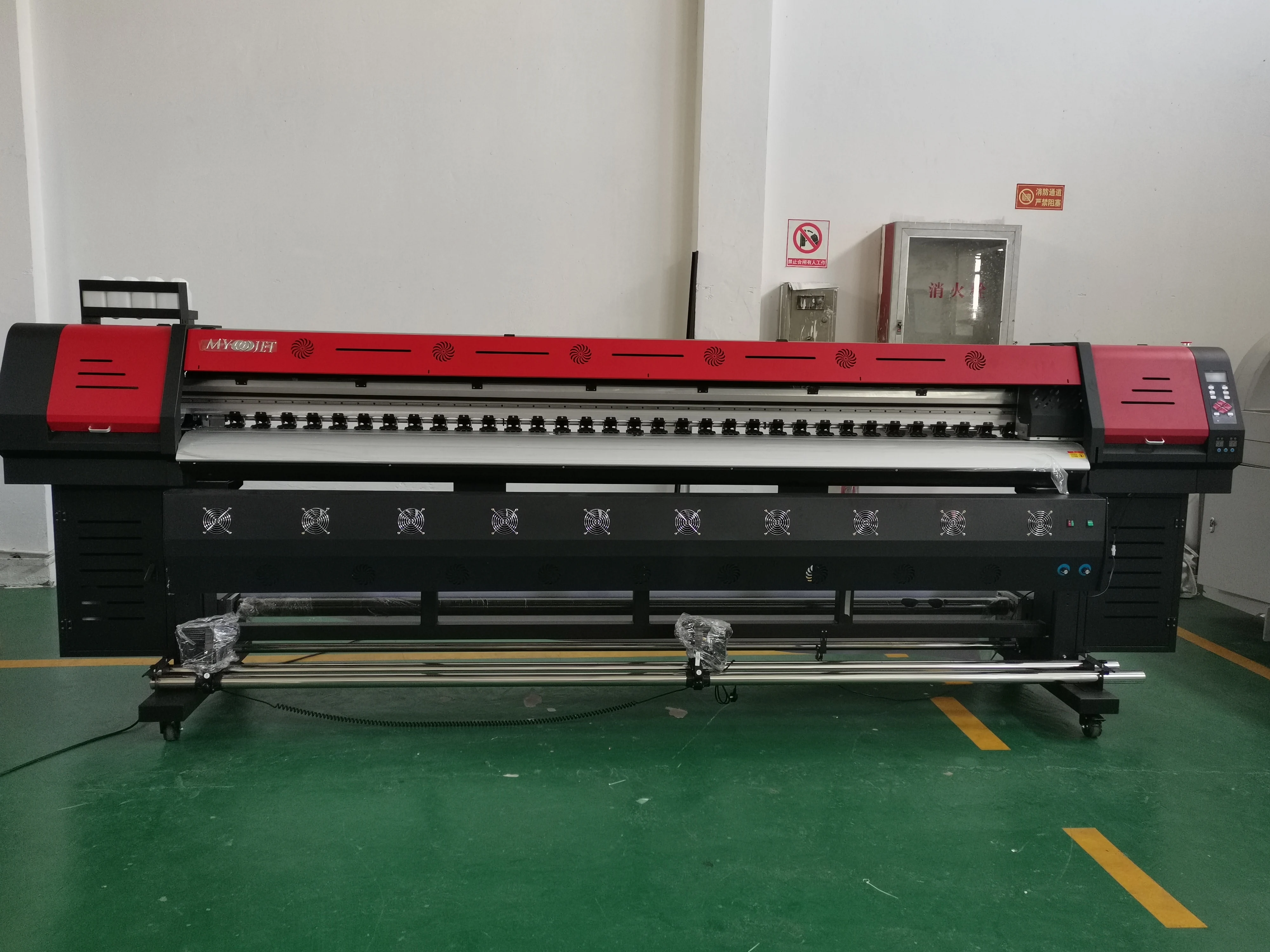 3.2m Large Format Plotter 1440dpi I3200 Xp600 Eco Solvent Wide Format Printer Outdoor Banner Tarpaulin Vinyl