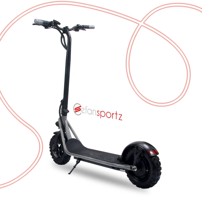 CE EN17128 Urban E scooter powerful 500W Motor equipped with 11 inch extra wide all terrains tires 480Wh Battery