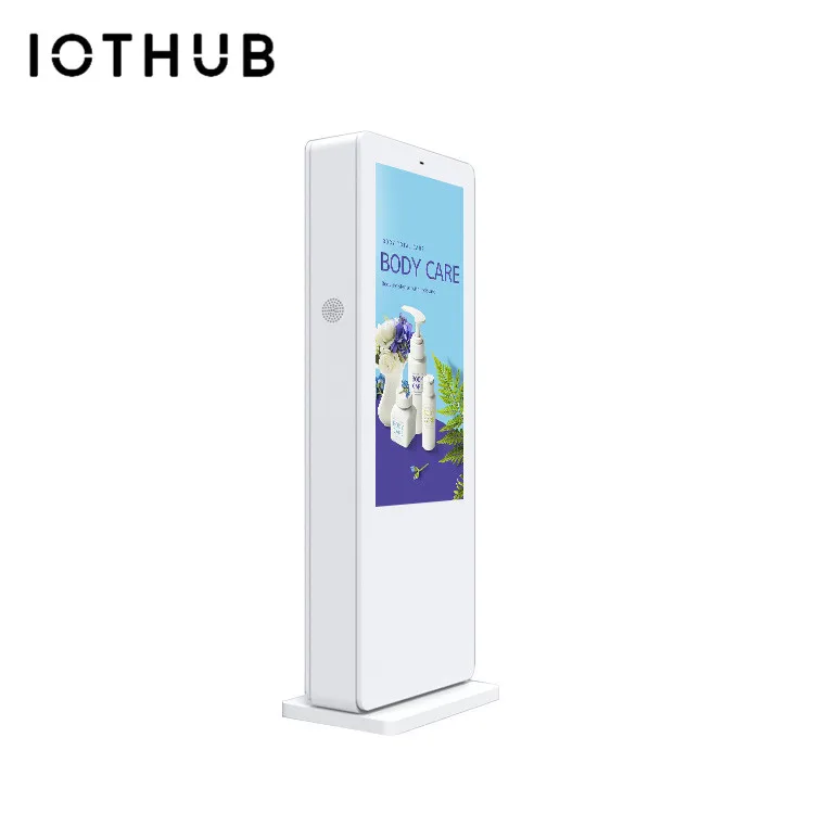 HUSHIDA 49 дюймов супер тонкий лифт несколько рекламы вертикальный ЖК дисплей рекламы цифровой signage дисплей