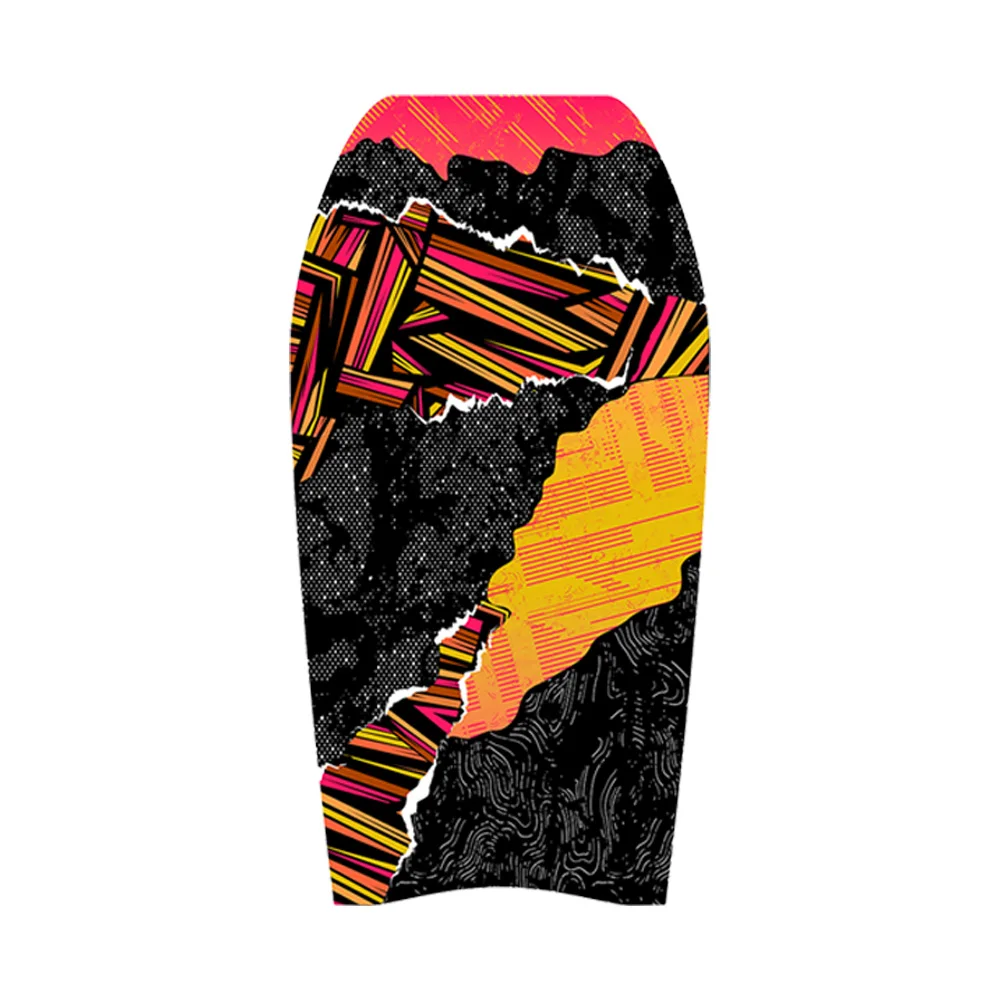 Water Sport Body Board 42.5 Inches EPS Bodyboard Body Boards for Beach Kids Light weight