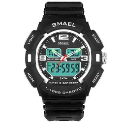 Hot Sale Luminous Hands Digital Wrist Watches 5 Bar Quartz Watch With Box