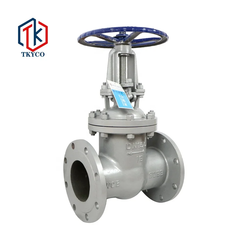 Taike China manufactures GB/JB/HB standard cast steel gate valves