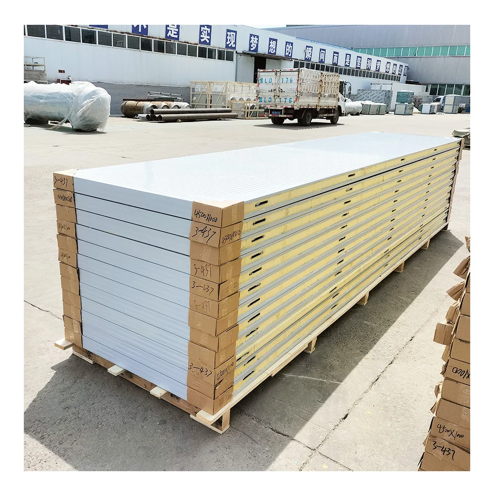 Cam lock Panels PU Sandwich panel PIR Insulated panel For Cold Room