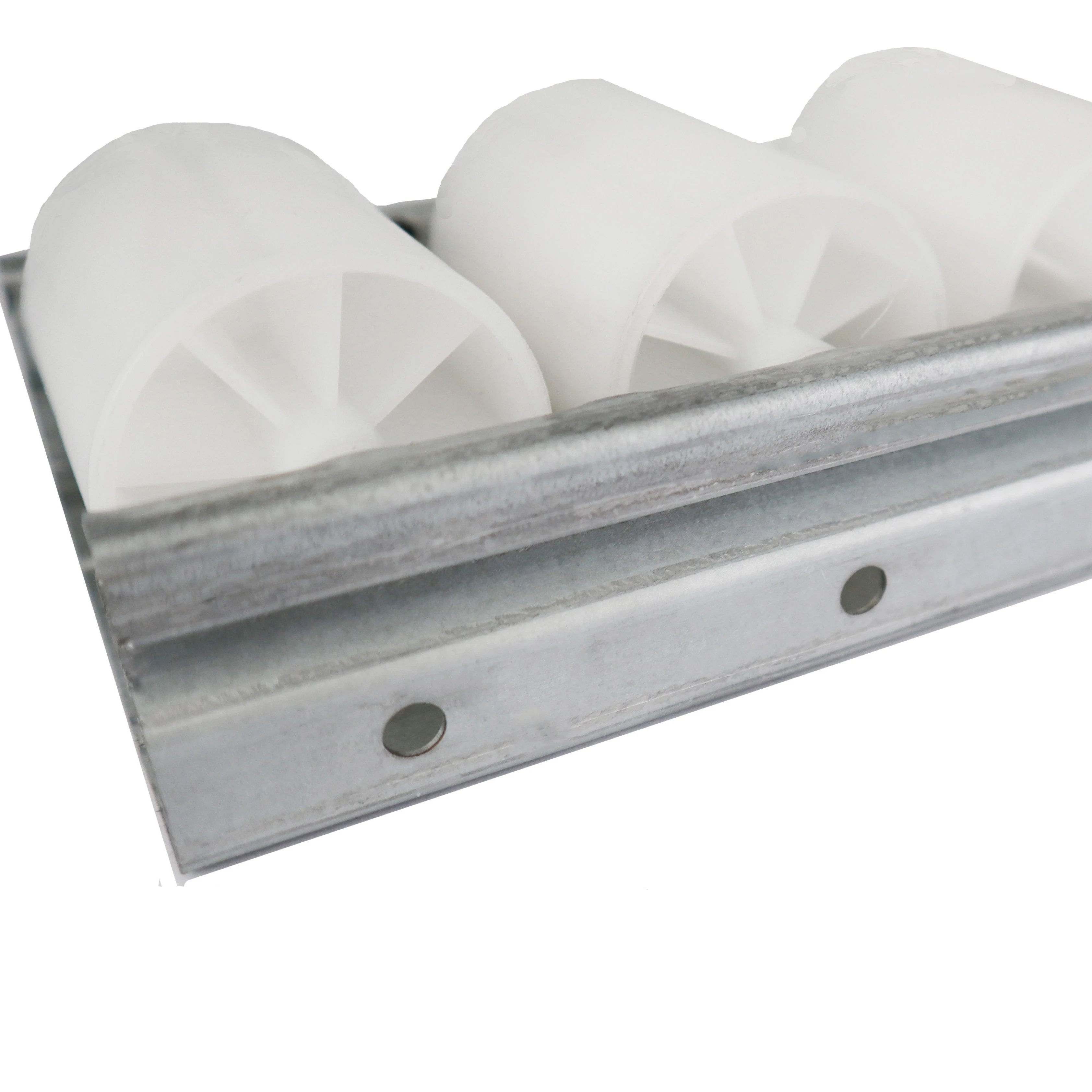 Yellow roller track  placon  joint plastic wheels roller bracket for placon roller tracks