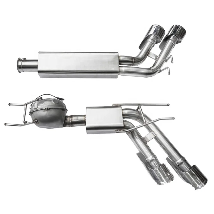 Выхлопная труба из нержавеющей стали 2020 G350 до G63 W463 Catback для Mercedes