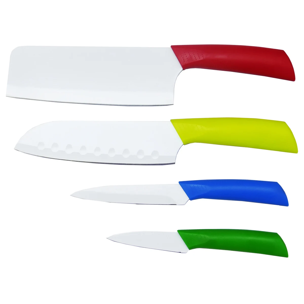 Professional 4pcs colorful knives set for kitchen