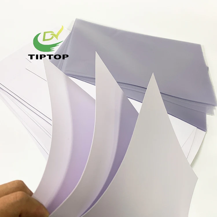 Tiptop A4 a3 белый золотой серебряный неламинированный ПВХ-лист дракона для струйных и лазерных принтеров