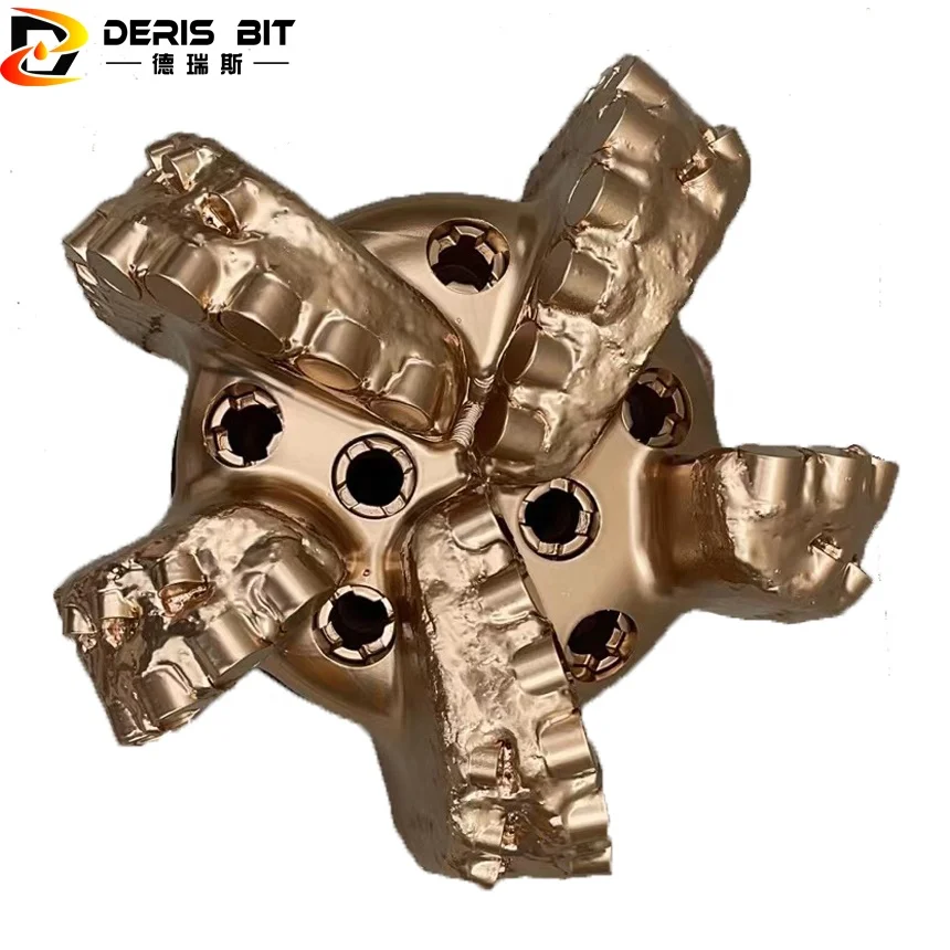 PDC bit Factory Direct Supply Rock Drill Bits 10 5/8 inch steel Body 5 Blades PDC Bit for Oil Well drilling