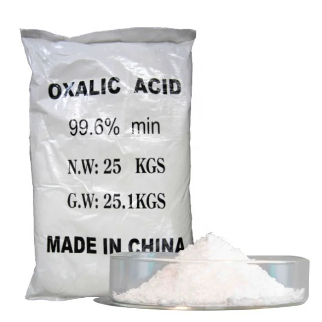 25kg bag Oxalic Acid 99.6% Tech Grade for Stain Lifter