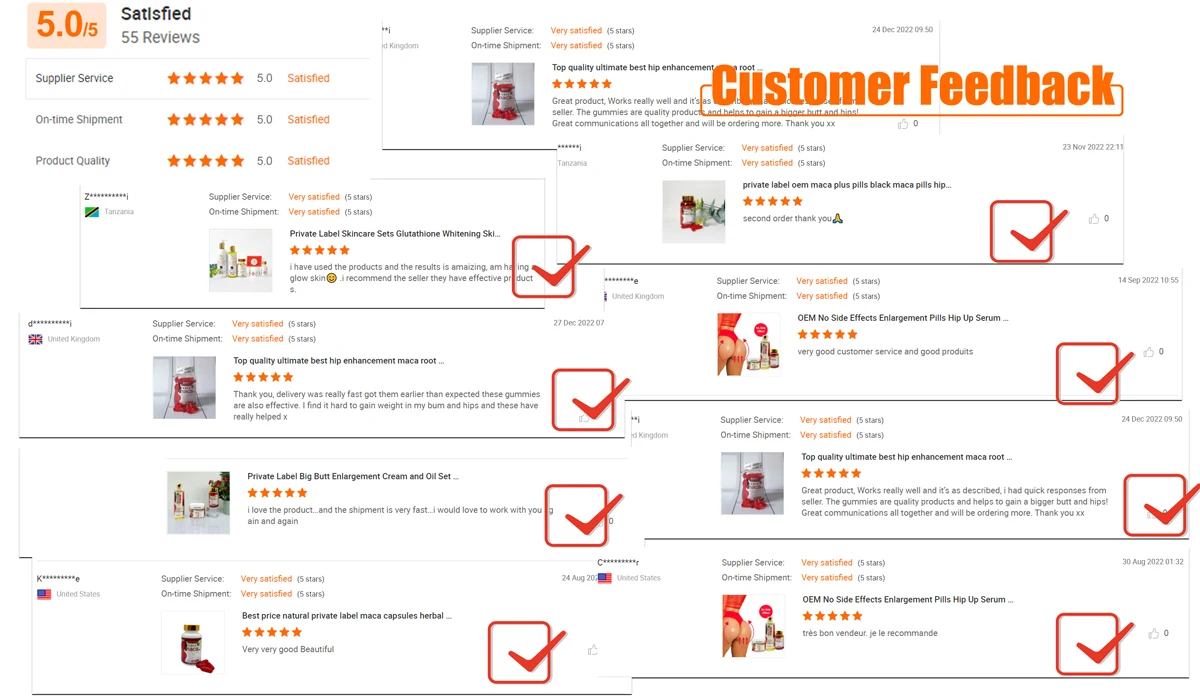 Custom Private Label  Hip big Butt tea bags Enhancement Buttock Firming Abundant healthcare supplements herbal hip tea