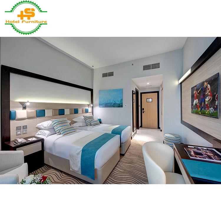 China OEM full hand made new designer hotel bedroom furniture sets (HS-N386)