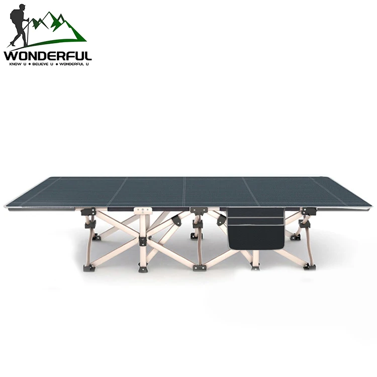 Single Person Portable Oxford Lightweight Indoor Outdoor Camping Sleeping Folding Bed