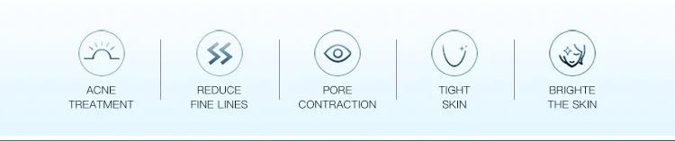 Home use 5D Collagen red light therapy UV led light for coffee skin facial SPA anti-aging red light therapy device