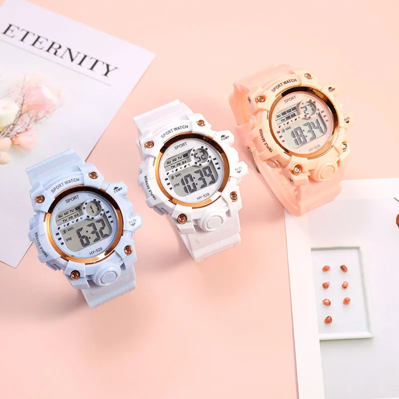 Digital School Student Award Led Classic Watch Sport New Style Children Gift Boys and Girls Wristwatch