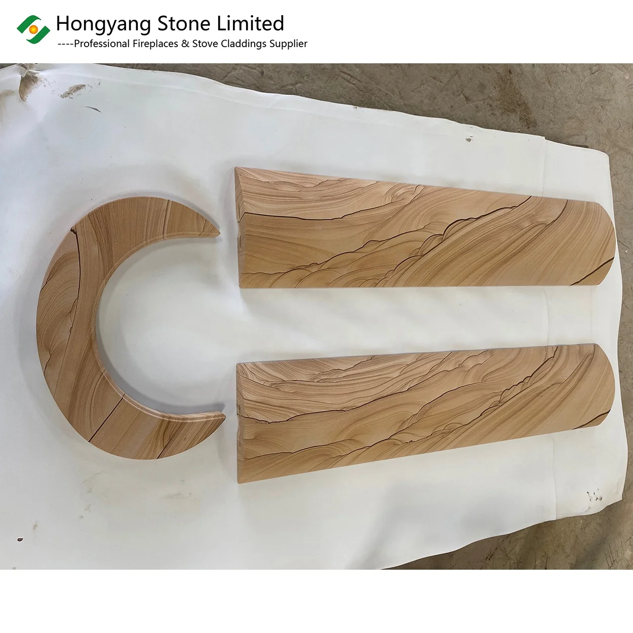 Каменные калдинги для хранения тепла в плите покрытия компоненты Sandstein Spartherm skantherm