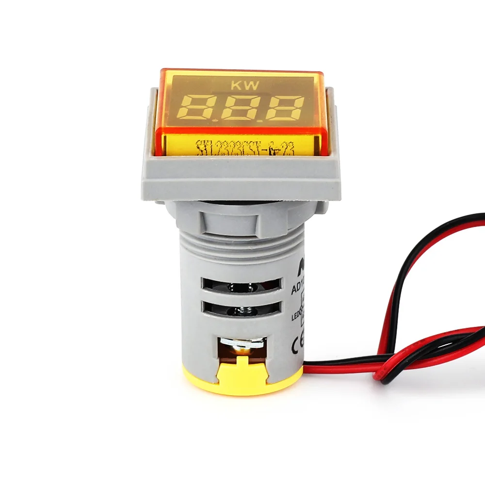 22mm yellow indicator power meter