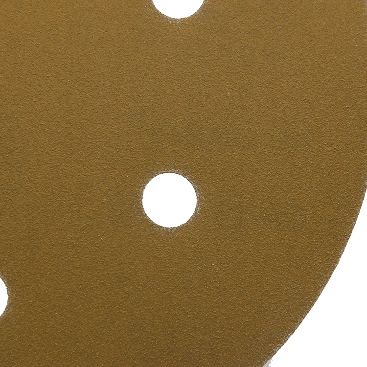 Yellow sand White corundum Aluminum Oxide dry grinding 5-inch Abrasives sandpaper disc