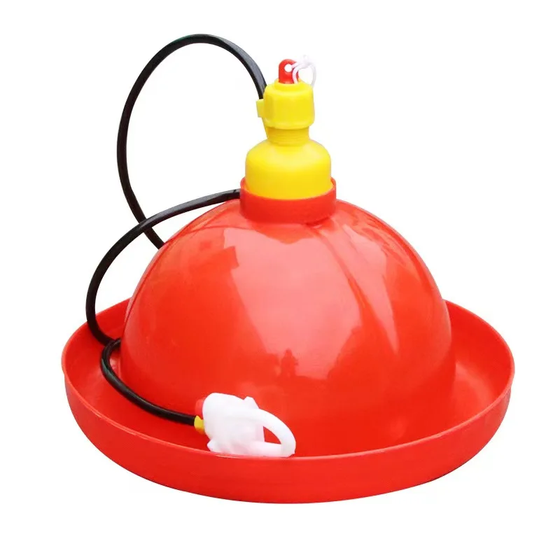 Plasson  Drinker Plastic Bowl Poultry And Feeder With Adapter Water Drinkers On Drinking Line System