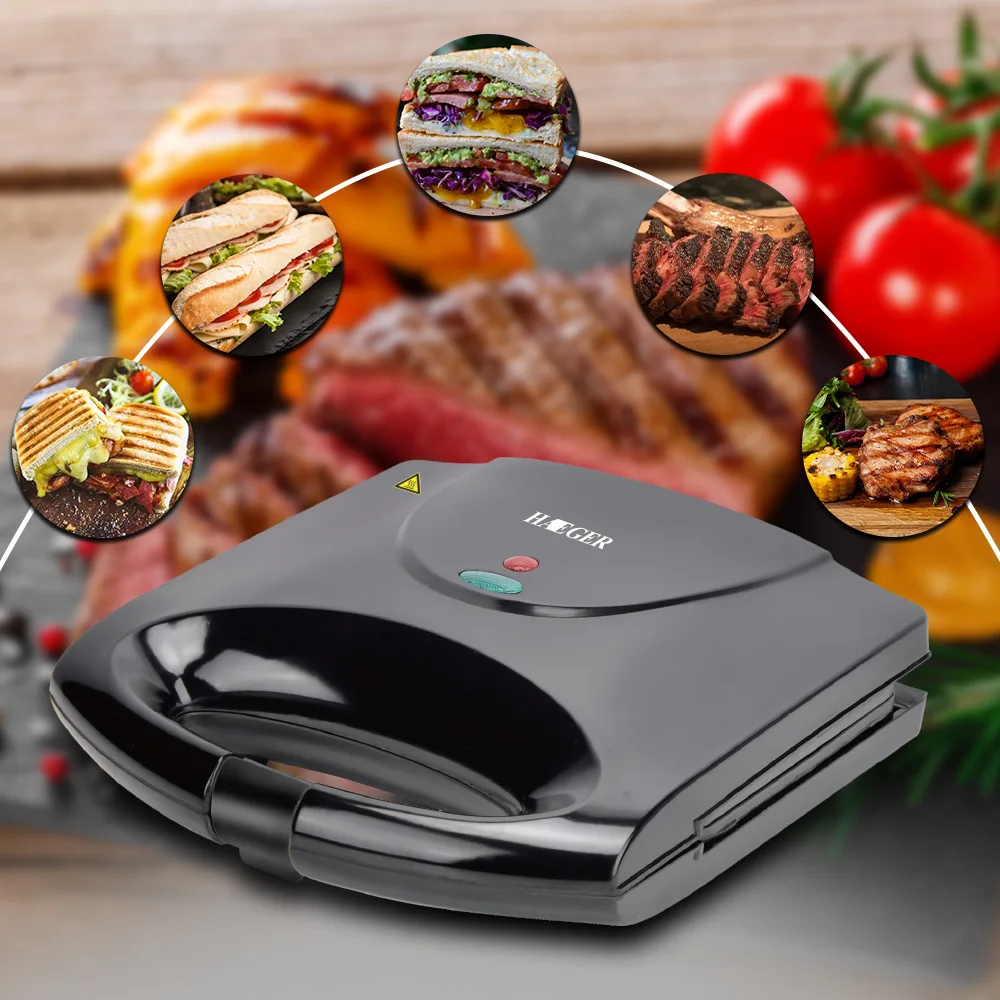 Factory Direct Sale Professional 750W Multifunction Sandwich Maker