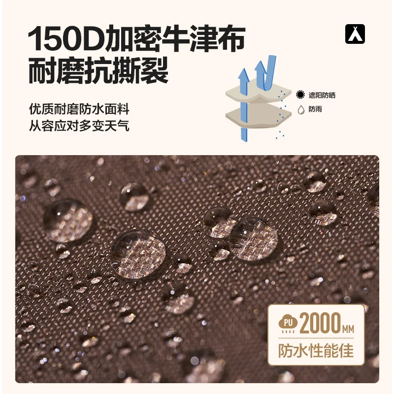 MOBI GARDEN New Style Outdoor Hiking beach Party 3-4 Person outdoor Portable Waterproof Automatic Folding Camping Canopy