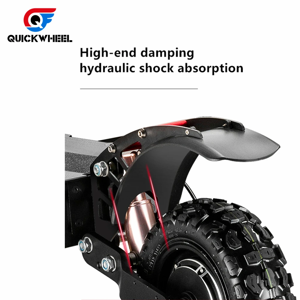 Недорогой оригинальный складной электрический скутер Quickwheel Explorer 3S для взрослых длиной 85 км