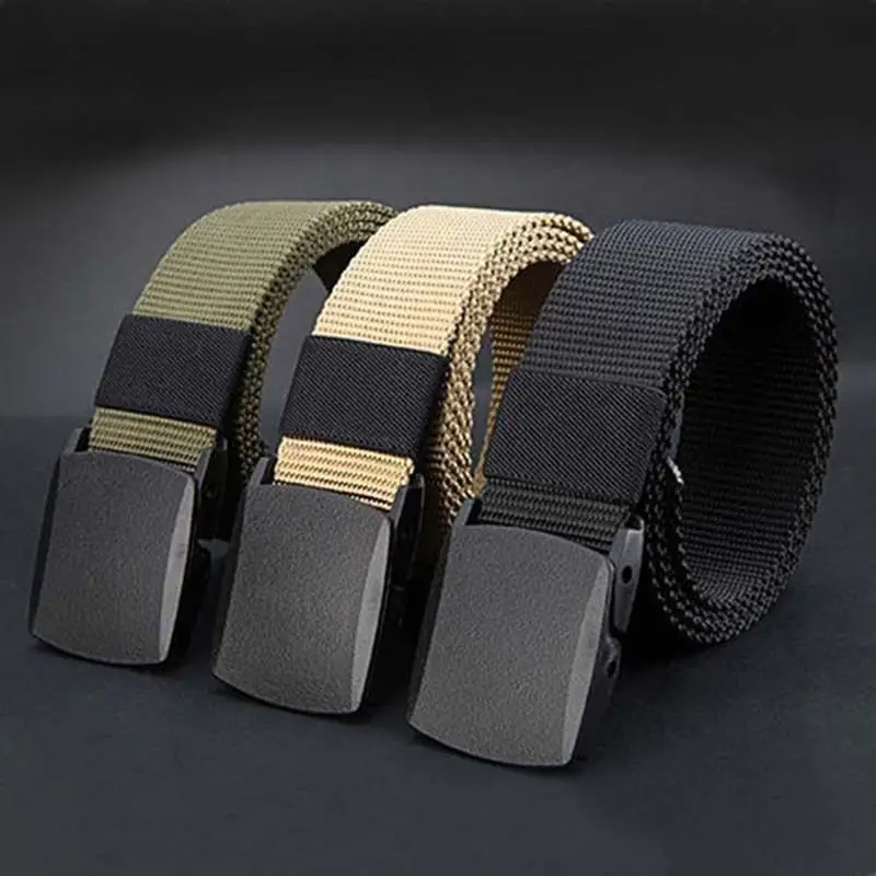 Plastic Buckle  Webbing Belt With Heavy Duty Nylon Webbing Durable Sepcial Belt Customized Size and Color Accept