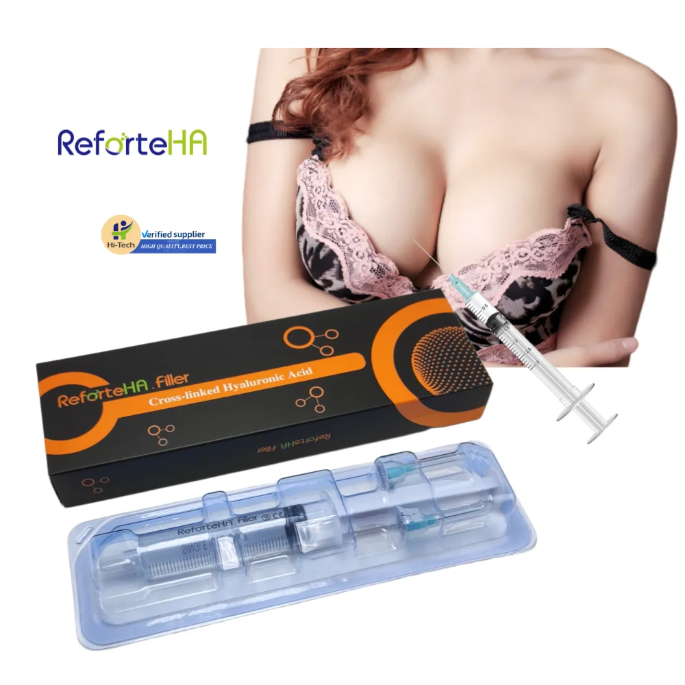 Reforteha 10ml 20ml Hyaluronic Acid Dermal Filler Injection Increase Buttock/Breast Enlargement Butt Injections For Sale