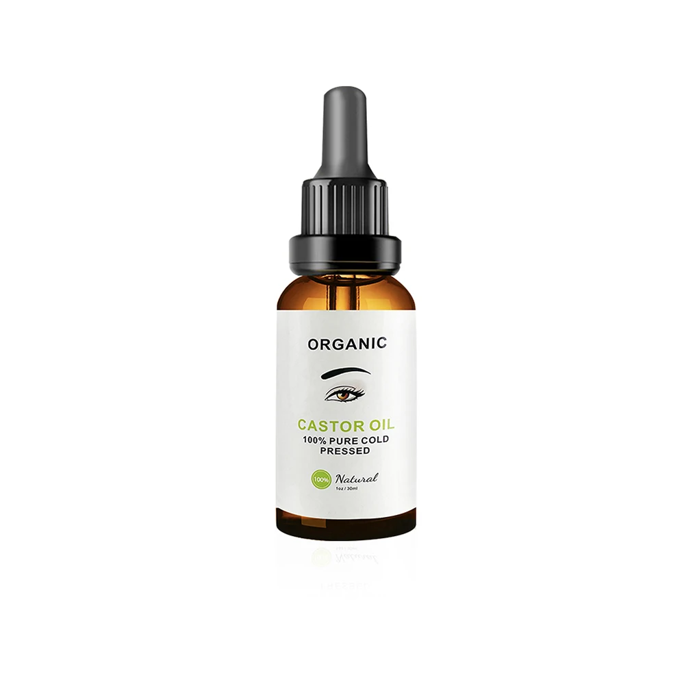 OEM 100% pure MSDS Private Label Cold Pressed Castor Oil Organic