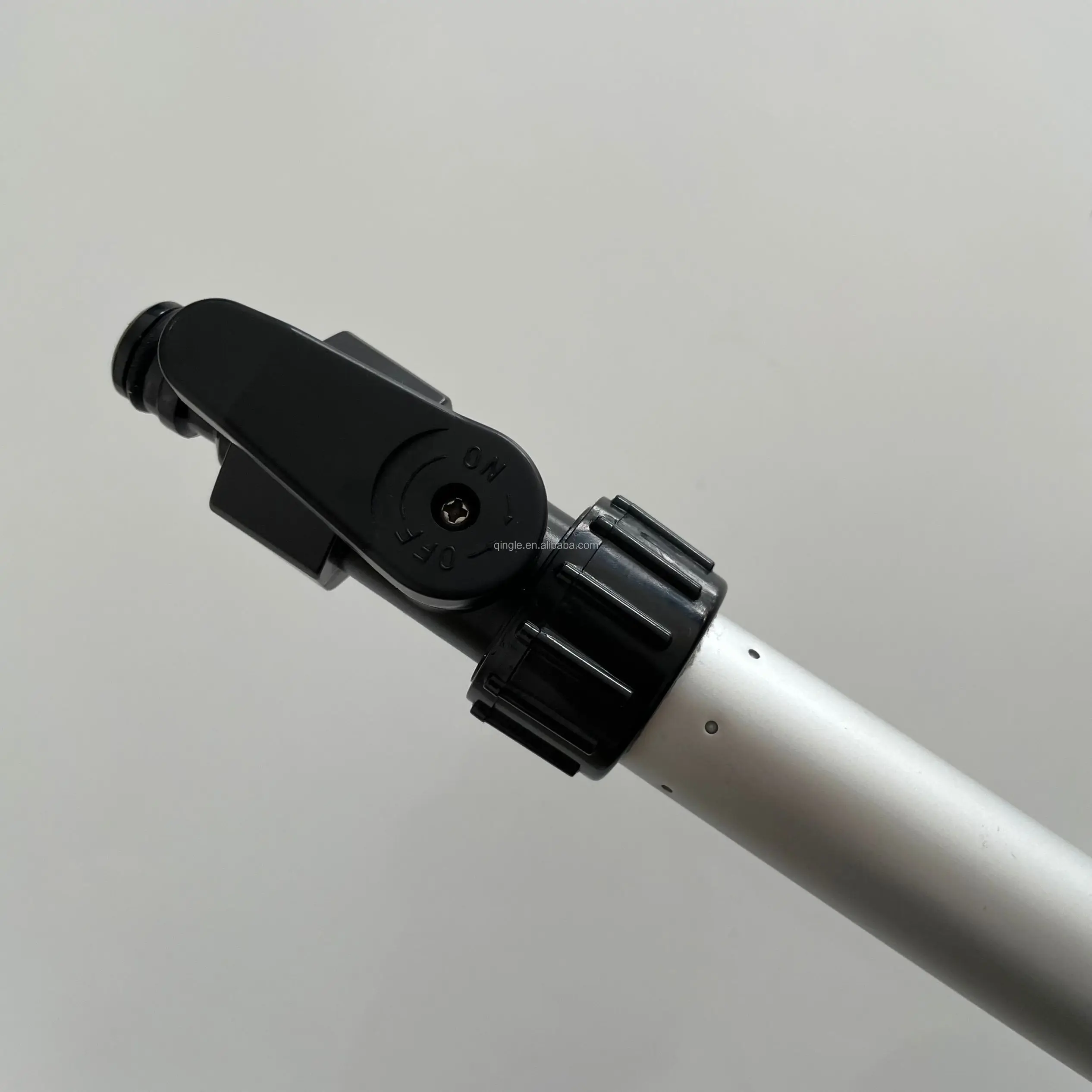 Qingle  Chenille car wash mop with Water Flow Through Telescopic aluminum  handle  extension  Pole for  Bus Wash Brush