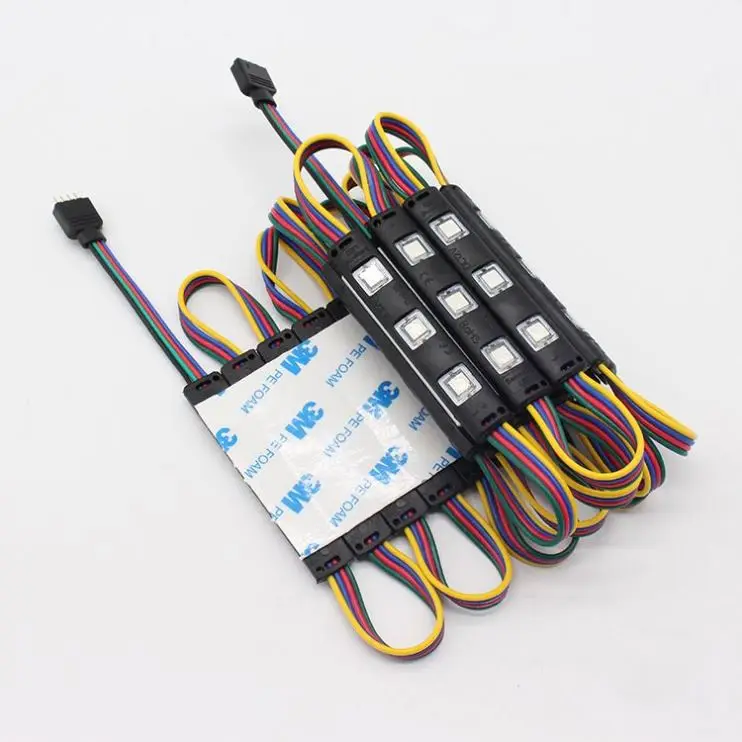 SMD 5050 DC12V 7630 RGB LED Module RGB Injection LED Modules IP65 Waterproof For LED Sign Back Light