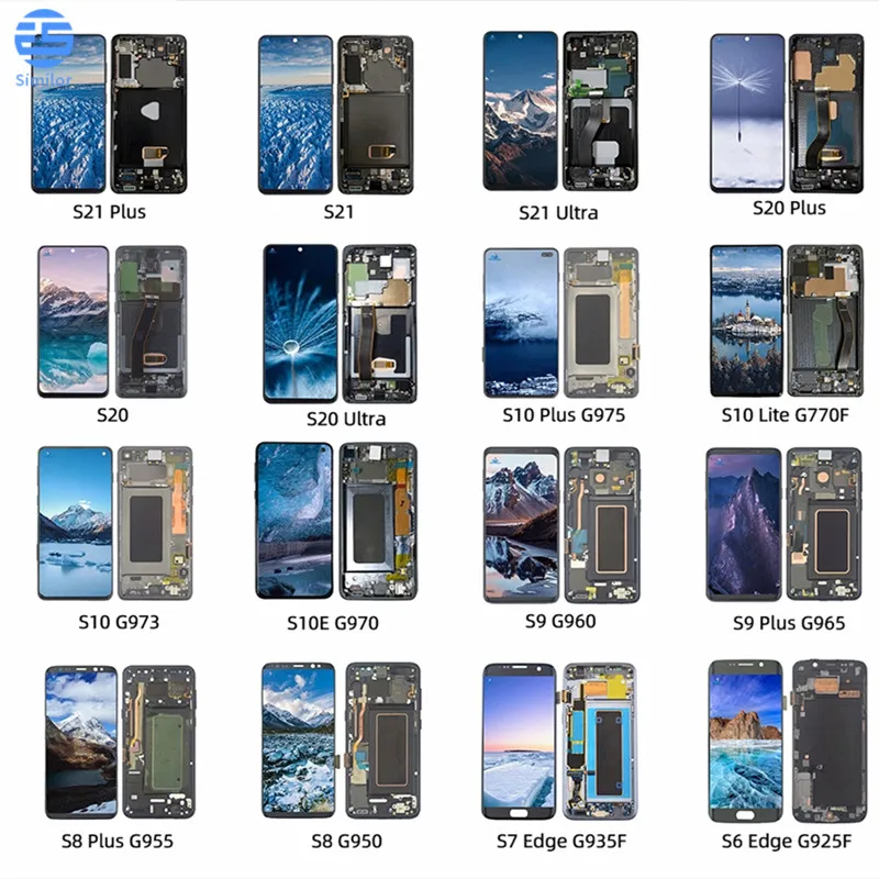 ЖК-дисплей для samsung s10 plus сменный