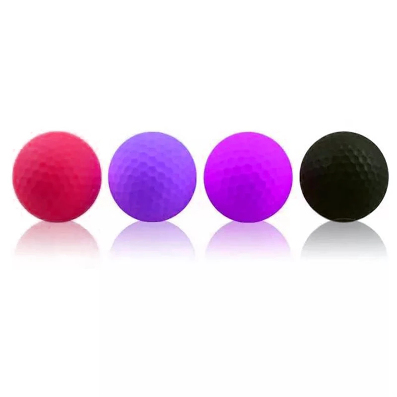 PRIMUS GOLF High quality Customized Colorful 2 Piece matte golf ball blank Made in Taiwan matte golf ball
