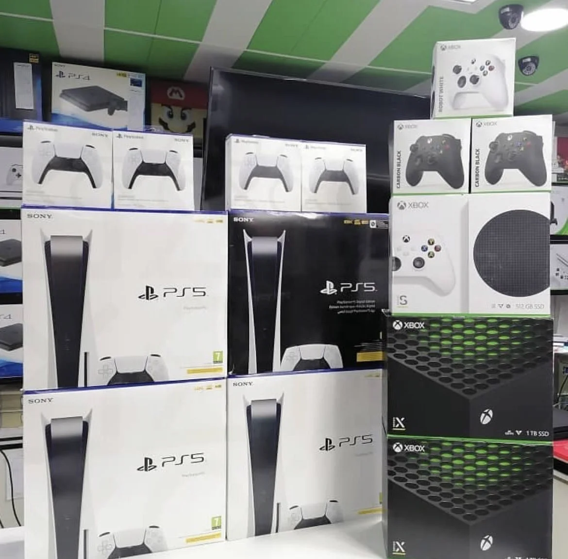 Лучшая цена для xboxs серии X 1 ТБ консоли с беспроводной 2 контроллера box х усиленная HDR родной 4K со сверхвысоким разрешением Ultra