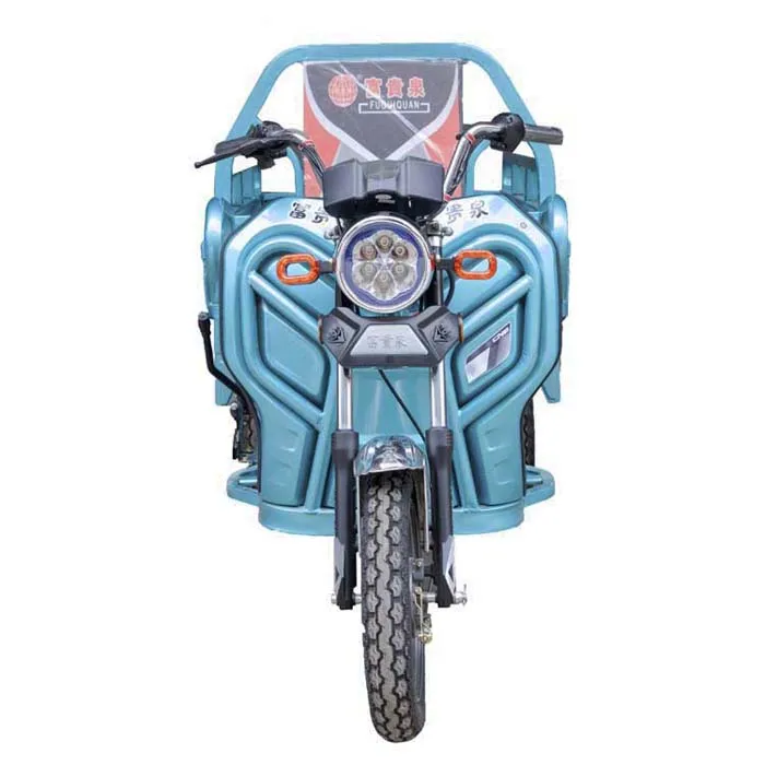 New Electric Powered Modern Cargo Tricycle 1000 watt Electric Tricycle
