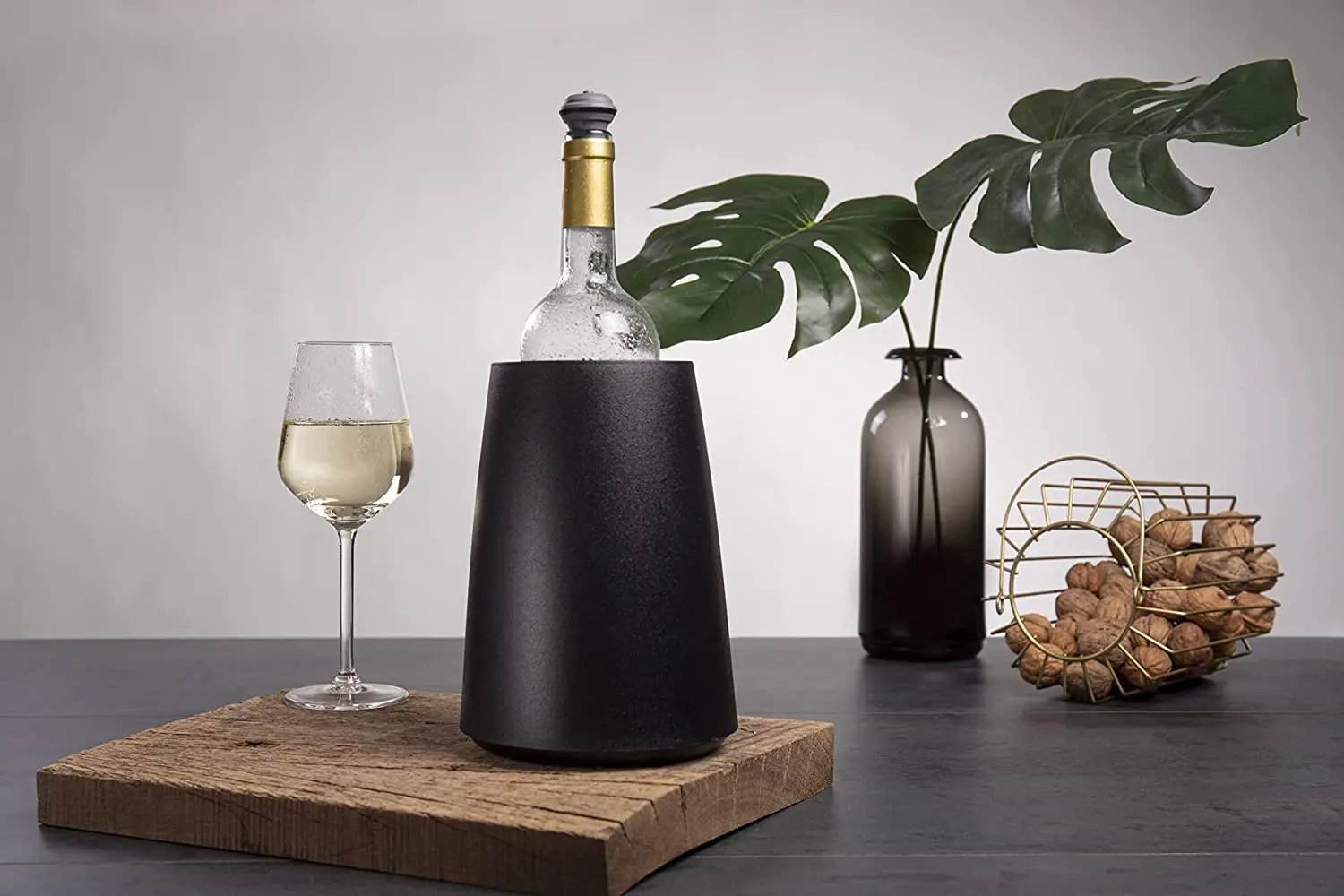 Commercial Ice Bucket Elegant Vase Design Wine Cooler for Wine Beer Bar Beverage Accessory with Ice Bag wine bottle cooler