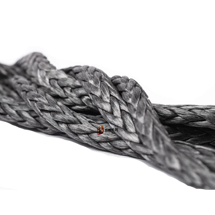 12 strands UHMWPE hollow braided Rope HMPE rope