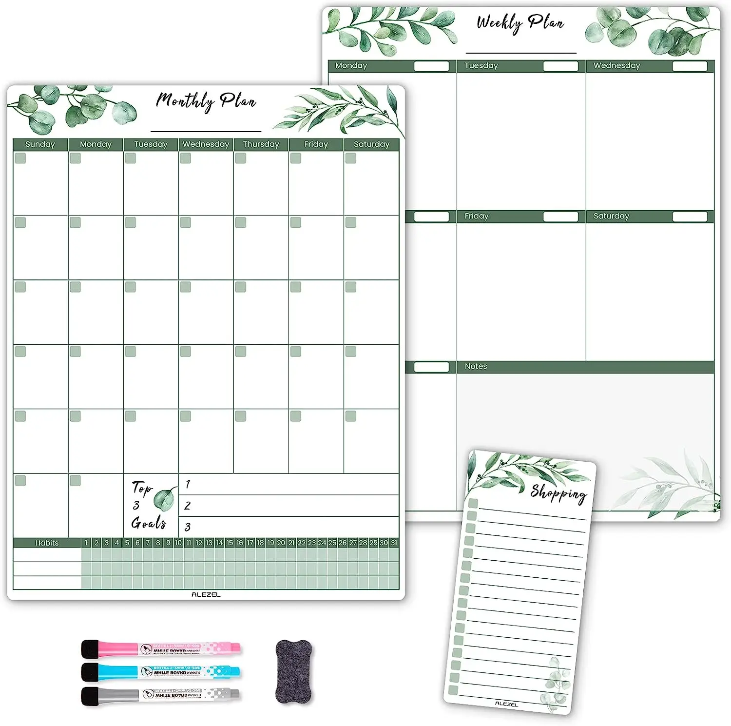 2023 to 2024 upgrade innovative custom calendar large outdoor stickers magnetic perpetual calendar