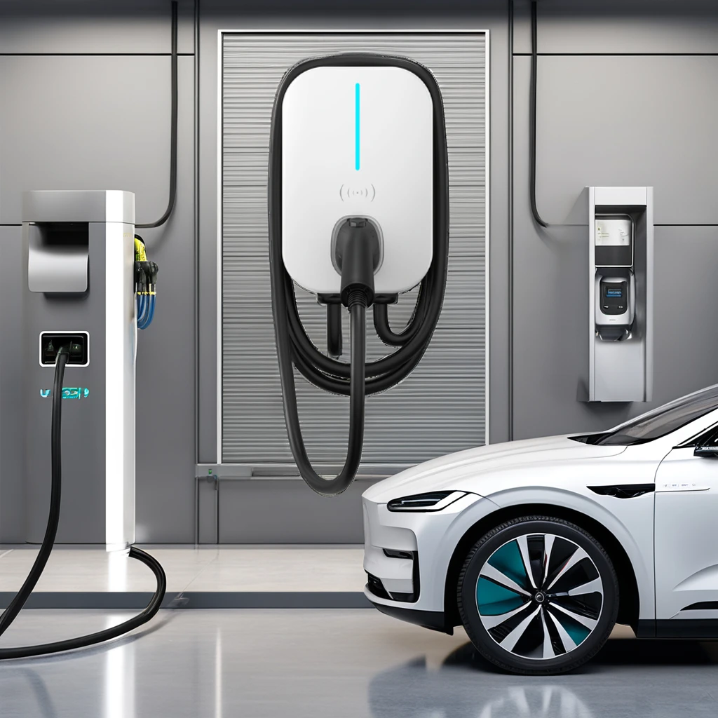 Настенное зарядное устройство DC EV SmartLife 22 кВт 100 5 м ГБ