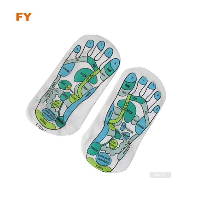 ZJFY- M047 reflexology socks massage socks pressure point therapy socks
