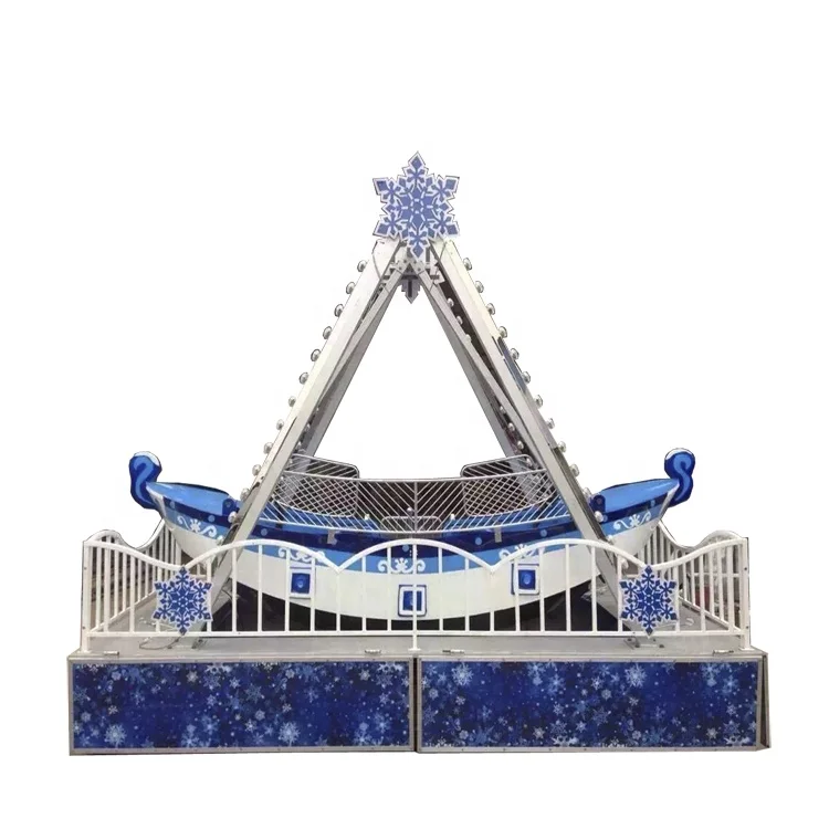 Thrilling carnival ride electric mini pirate ship rides outdoor playground ship pirate