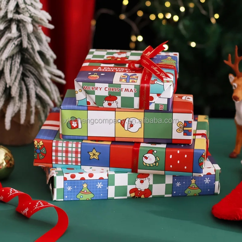 Custom Tissue Paper Eco Friendly One Side Printing Kraft Wrapping Gift Wrapping Paper