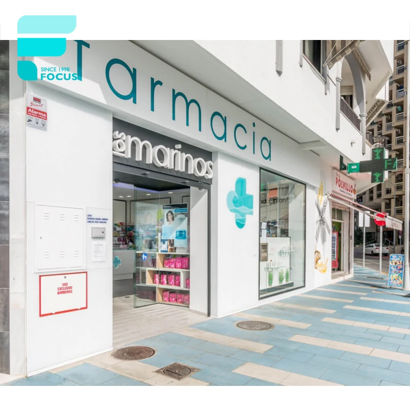 Retail Farmacia Cabinet Drugstore Pharmacy Interior Design Medical Store Furniture for Pharmacy Shop Fitting