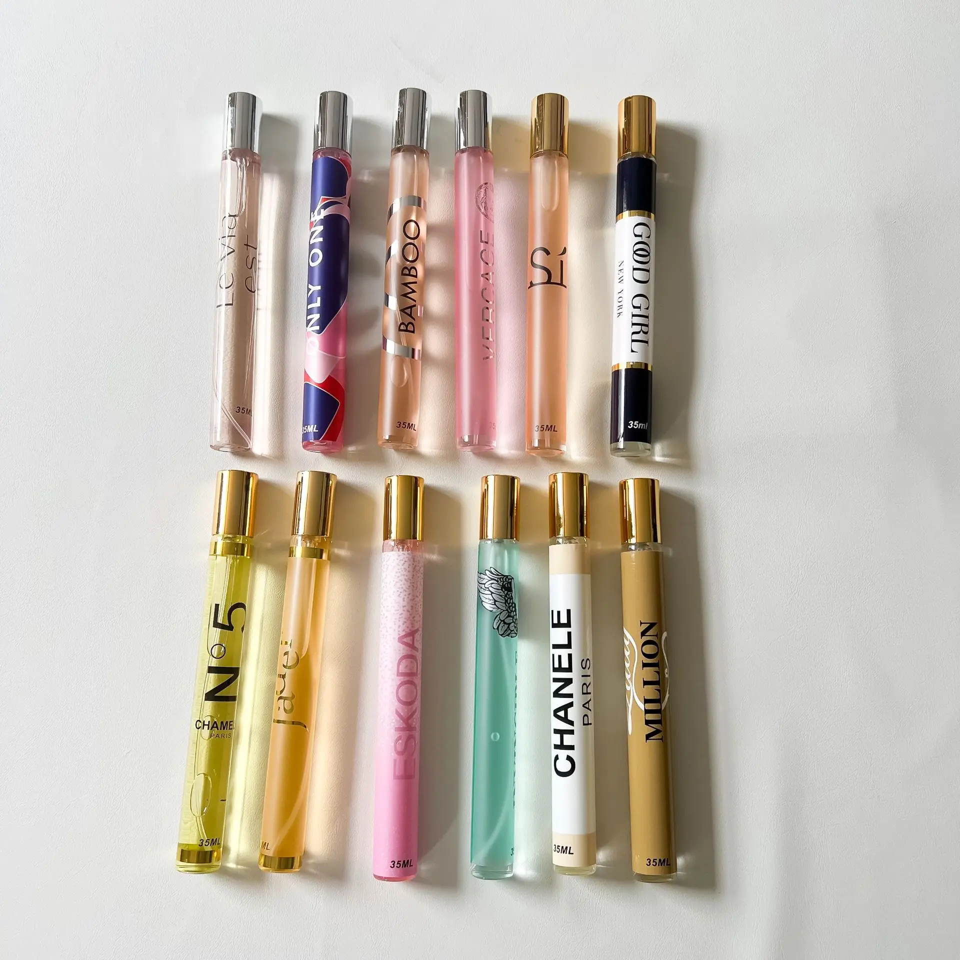 test Tube Perfume 35ml Persistent Fragrance for Men and Women pink Encounter Wholesale
