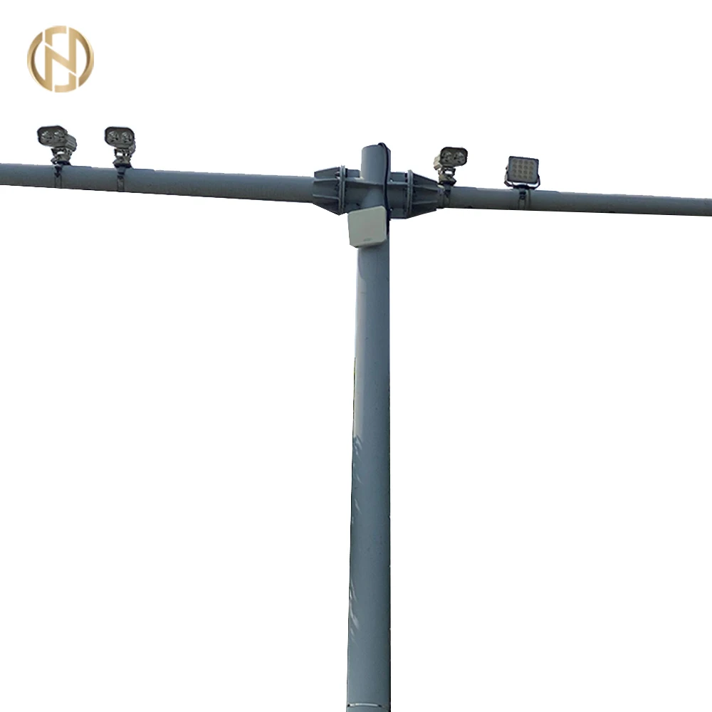 Yixing Futao Polygonal Pole With Cctv Camera Mast Column