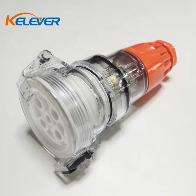 AU/NZ standard ip67 waterproof electronic 32a 5pin industrial plug and socket