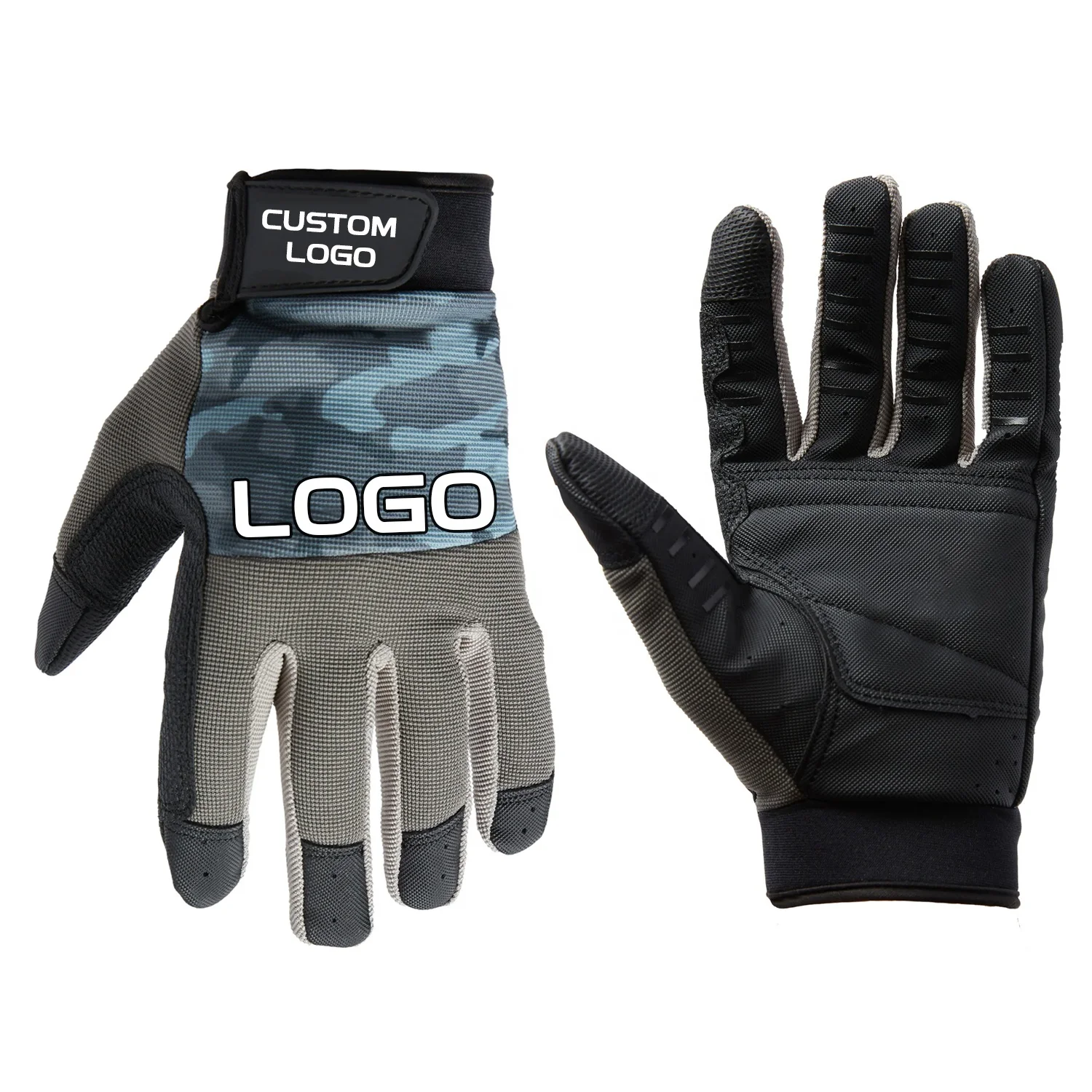 Best Wear Resistant Comfortable UPF50+ Sun Gloves Unisex OEM ODM Chic Moisture Wicking Fish Handling Gloves