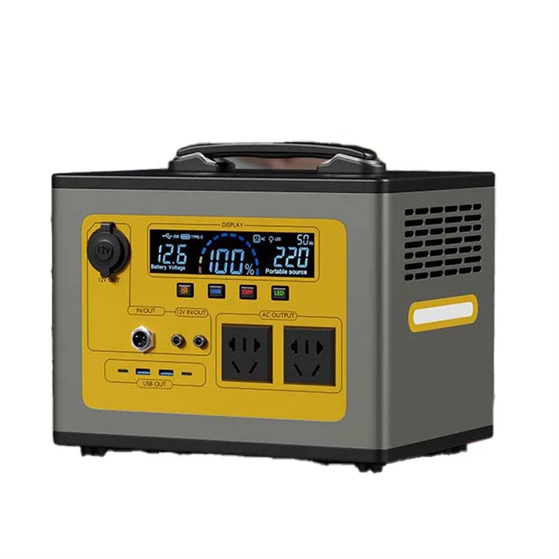 174000mAh 600W Portable Power Station 110/220V AC Outlet DC 12/24V Rechargeable Battery Camping Solar Generator