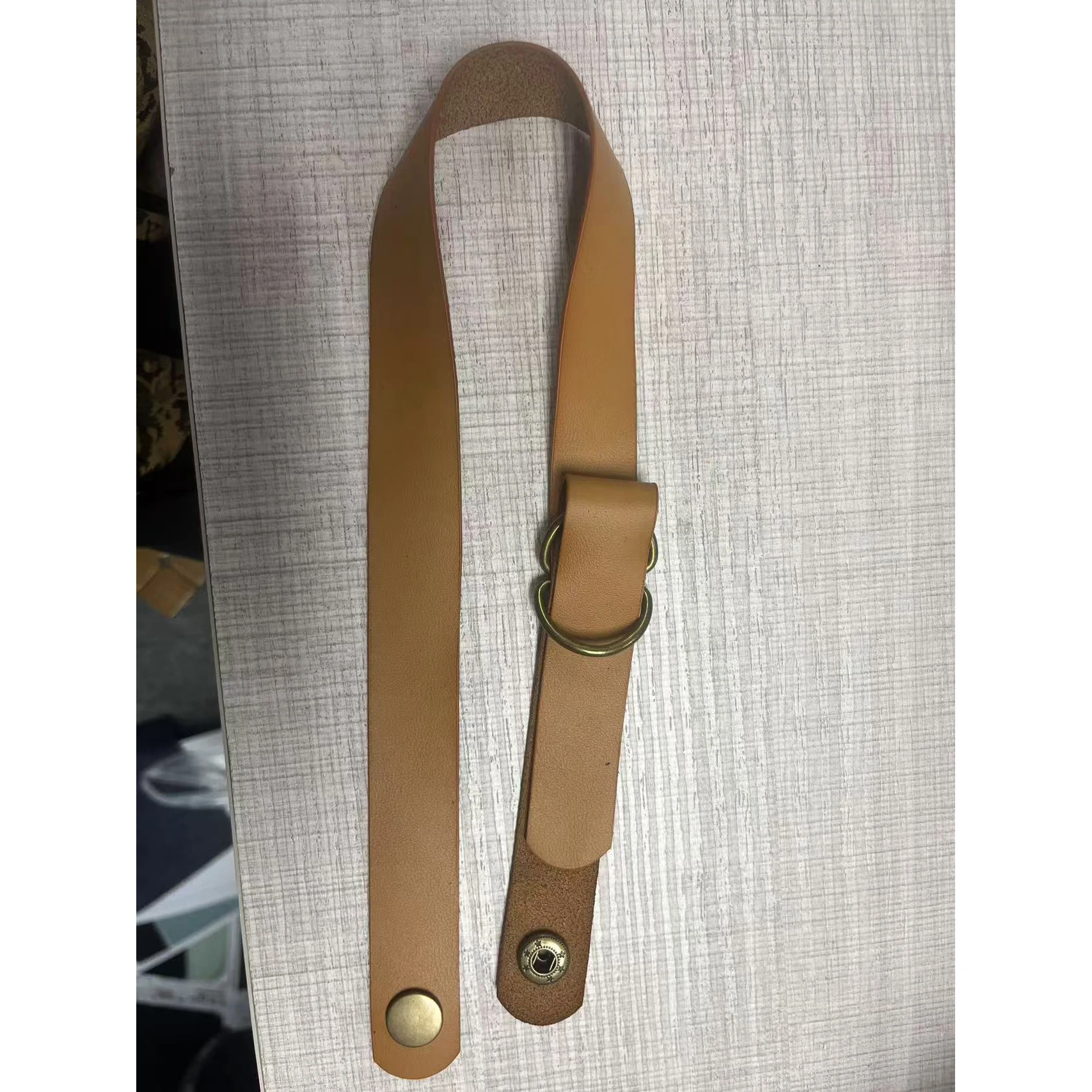 Customized Belt Buckle Classic Vintage Custom Logo Leather Belt For Men